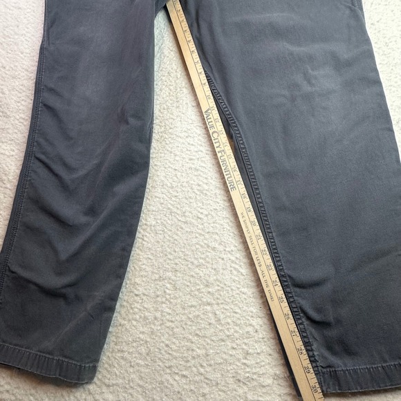 Carhartt Rugged Flex Relaxed Fit Canvas Work Pants Gray BN2291-M 44x32 Mens - Picture 5 of 14